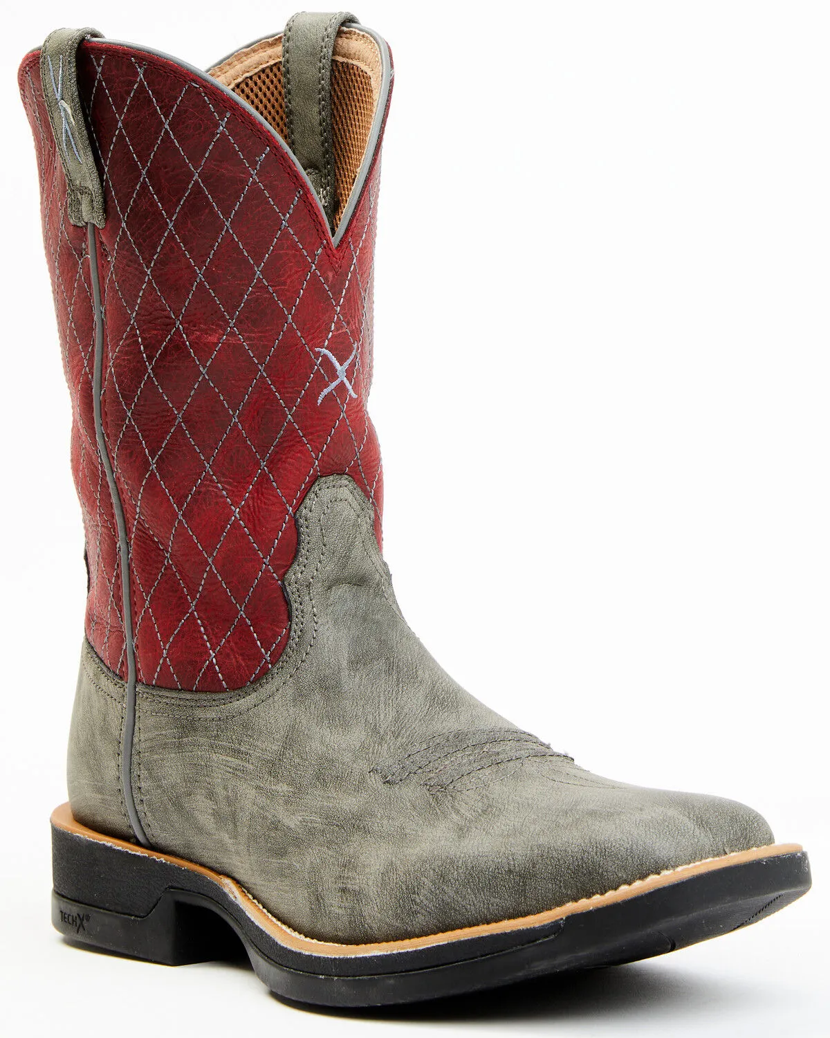 Twisted X Men's Tech X Performance Western Boot - Broad Square Toe