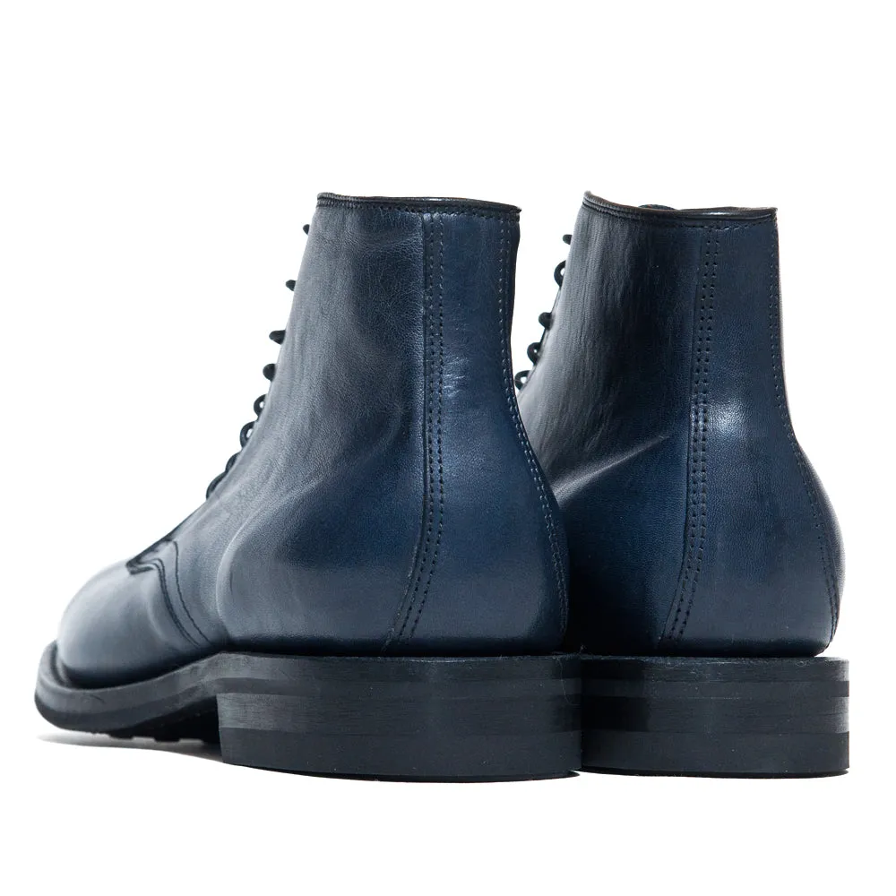 Viberg Navy Horsehide Derby Boot