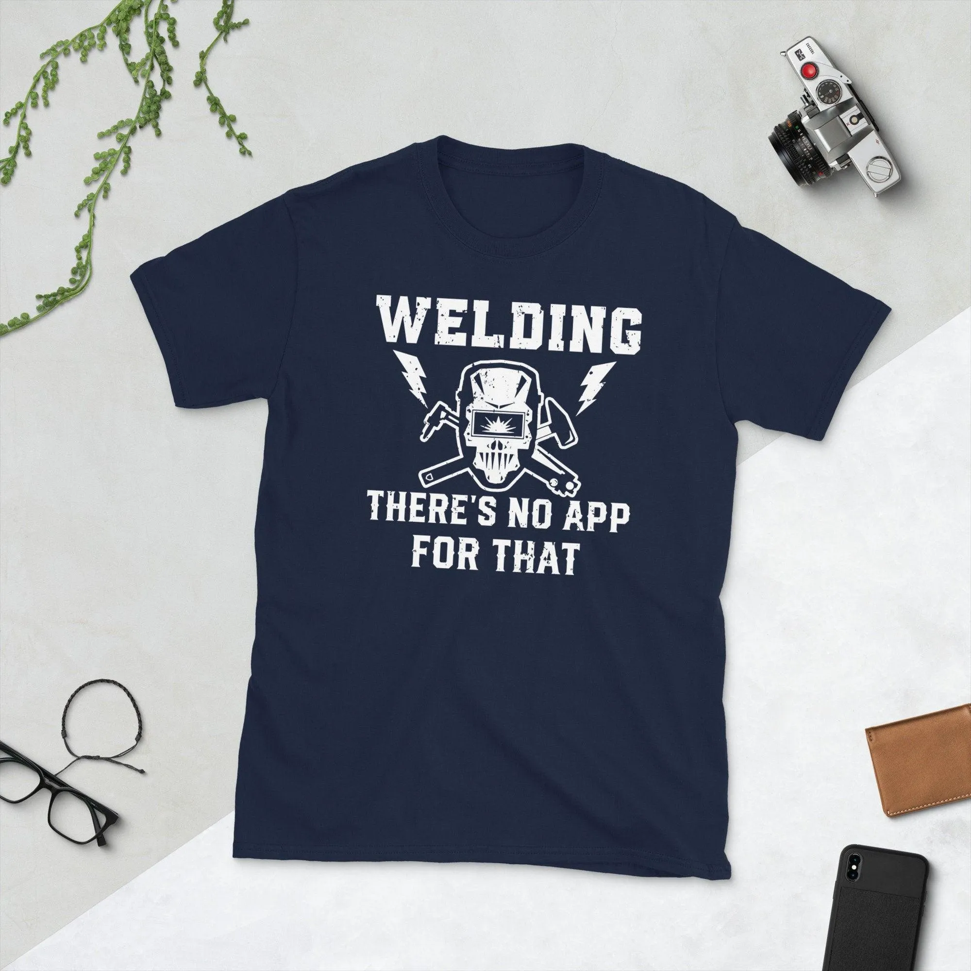 Welding there is no app for that Unisex Tee