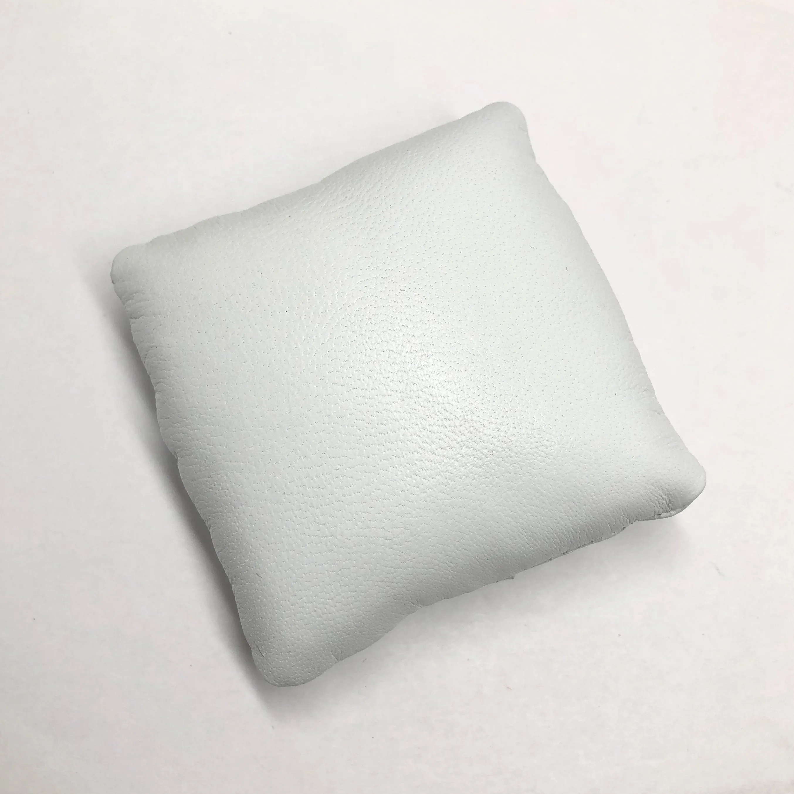 White Soft Genuine Leather PILLOW CUSHION fits CARTIER Box