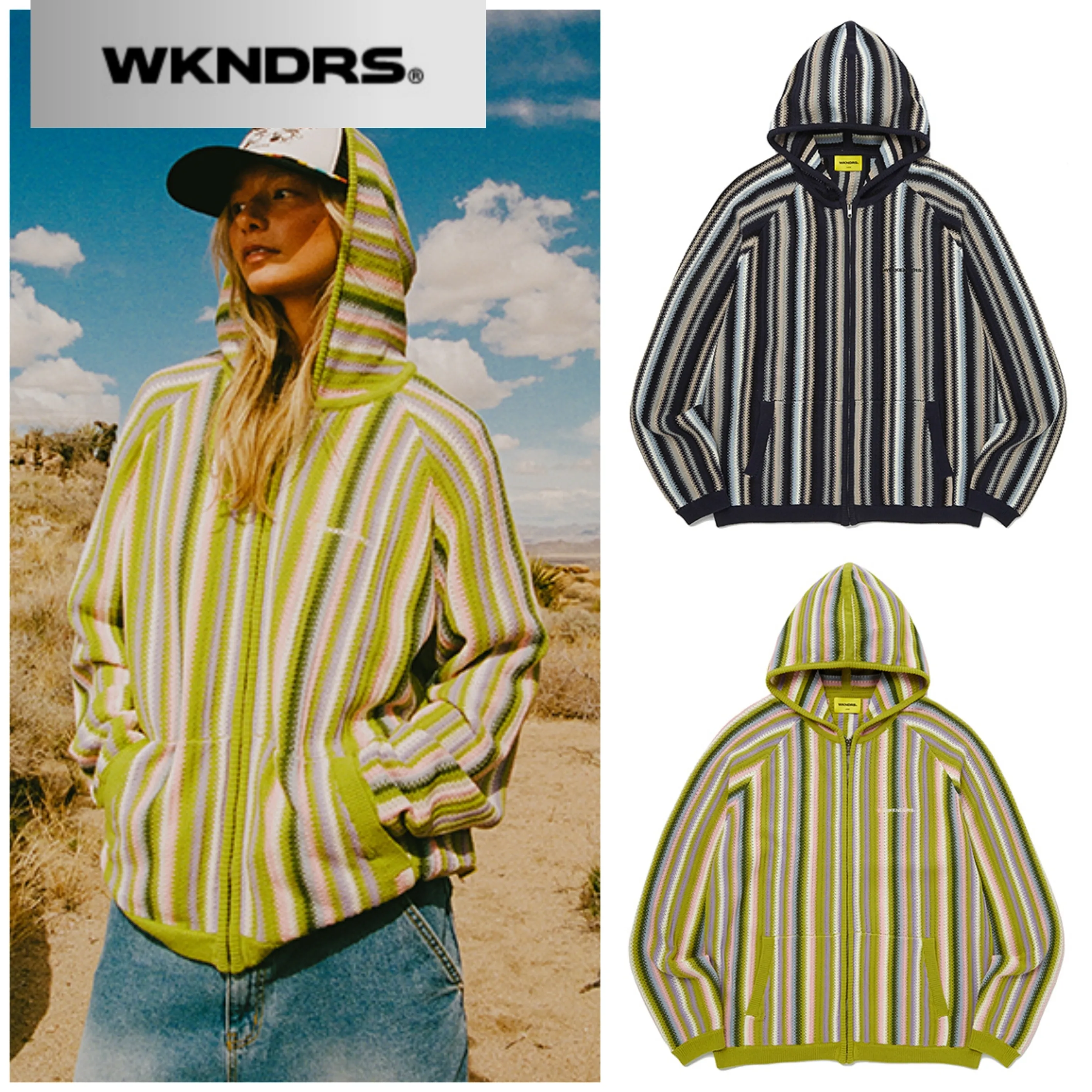 WKNDRS  |Unisex Street Style Hoodies