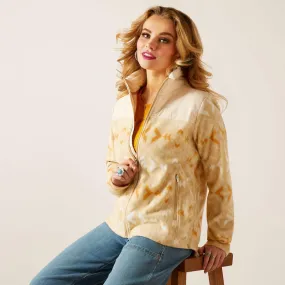 Women's Ariat Prescott Fleece Sand Dune Print Jacket