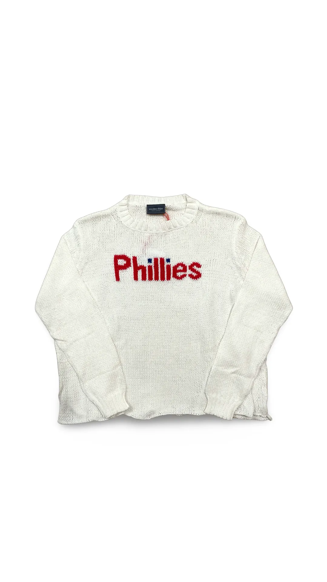 Women's Phillies Crew Cotton Sweater