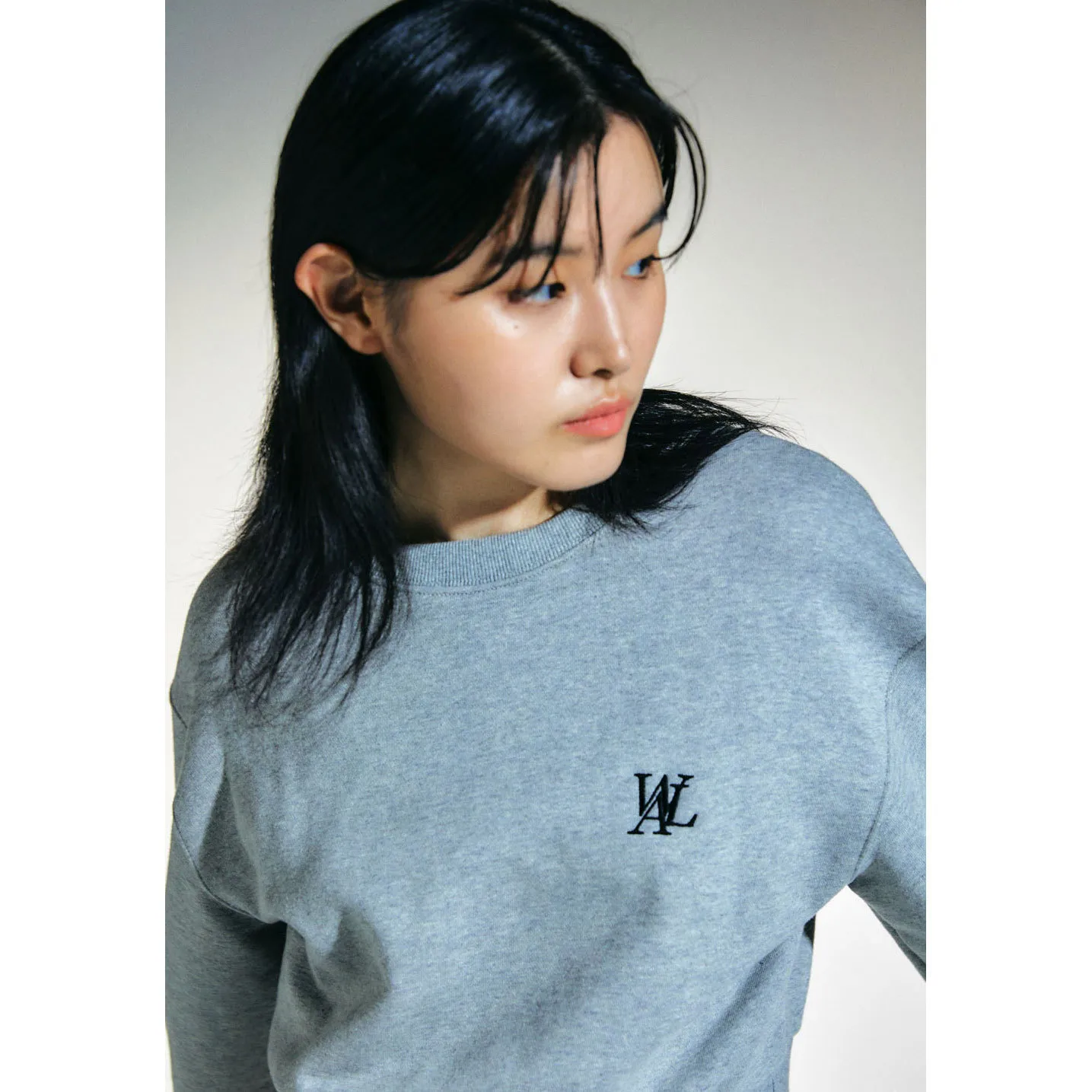 WOOALONG  |Street Style Long Sleeves Plain Cotton Hoodies & Sweatshirts